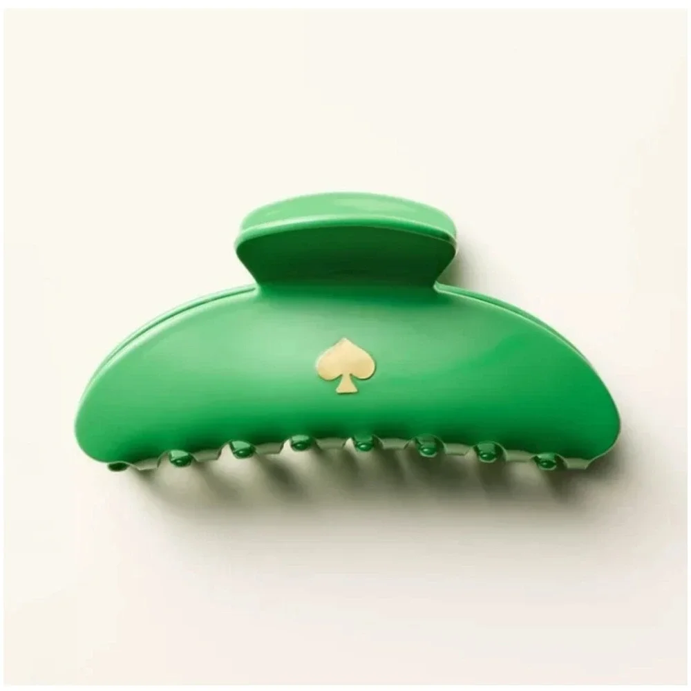Kate‎ Spade Hair Claw Clip Green NWT